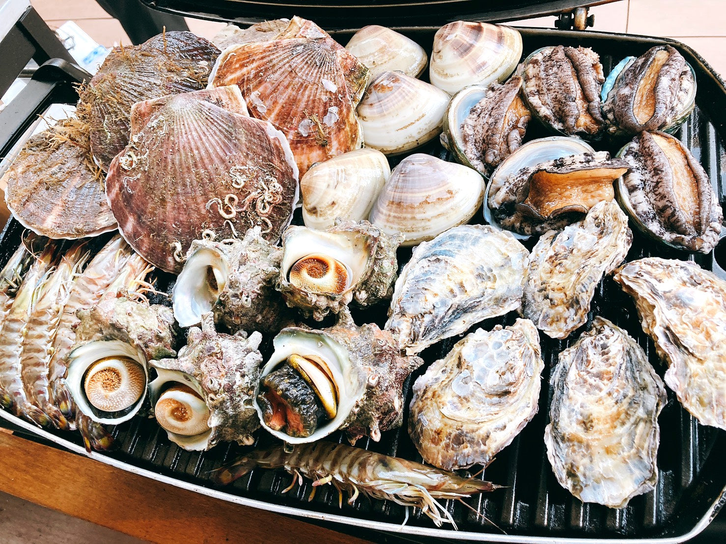 海鮮バーベキュー