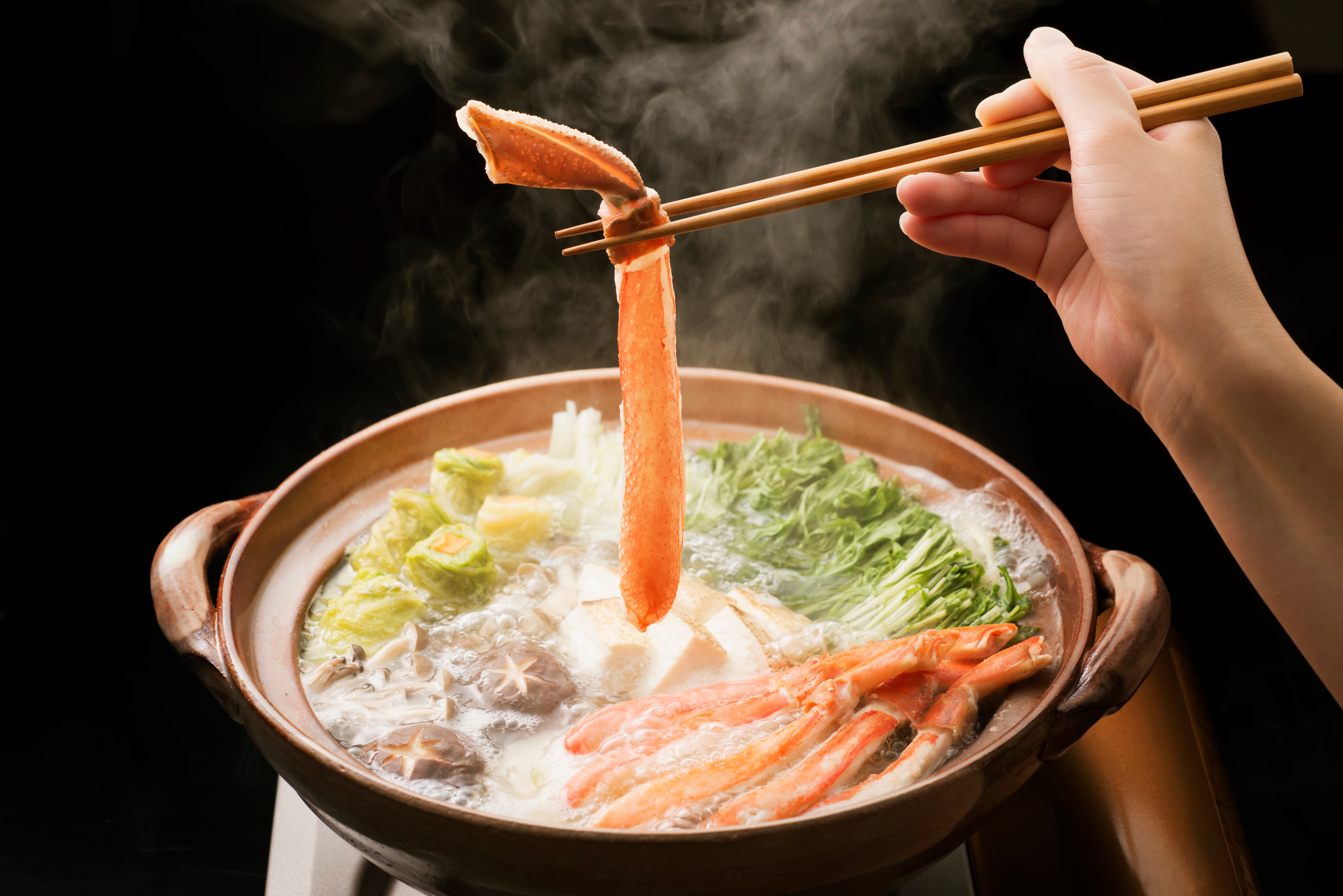 【蟹しゃぶ】しゃぶしゃぶ用ズワイガニ"生"むき身(25本/500g)・冷凍