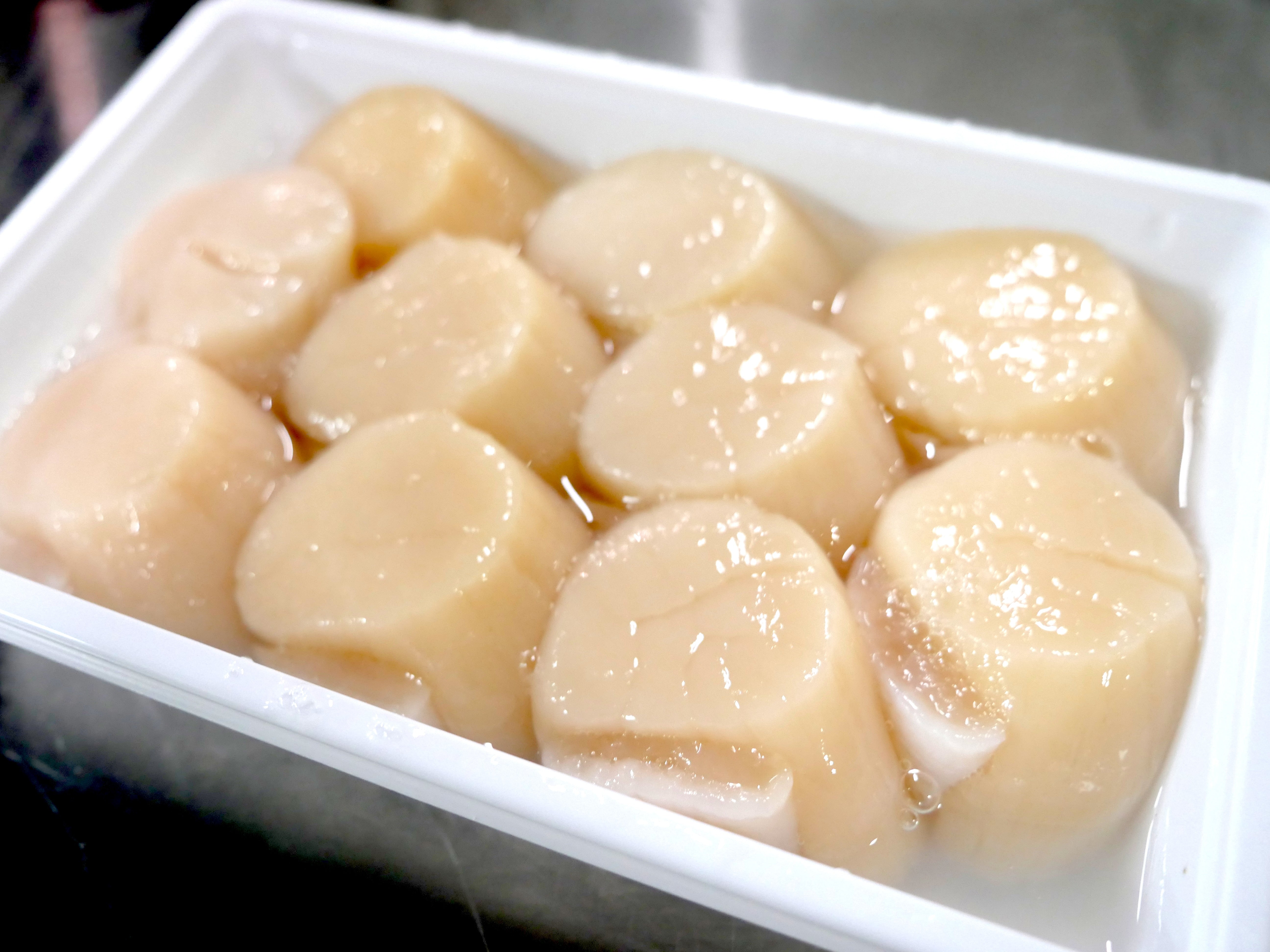 【豊洲市場直送】プリップリの"超特大"生ホタテ 宮城県産他(500g|10個)冷蔵