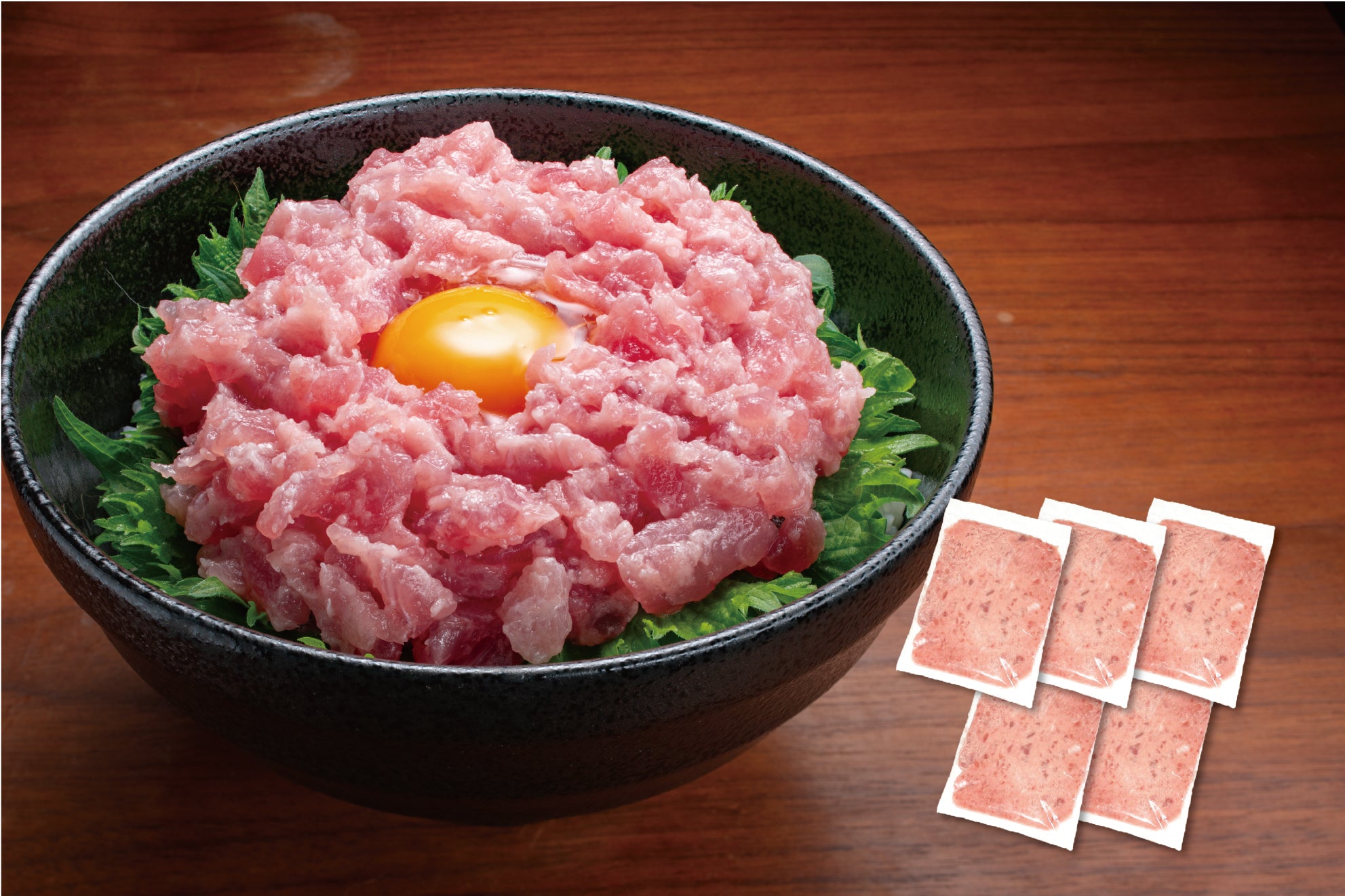 【本鮪100%】極上"天然本鮪"ネギトロ100g×5セット(約500g) 豊洲市場直送・冷凍
