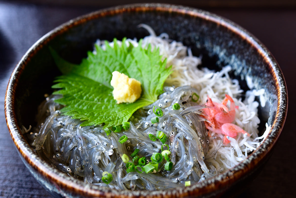 【朝どれ生しらす】鮮度そのまま急速冷凍、100g×2・冷凍