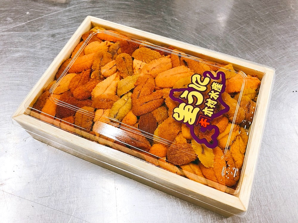 【木村のウニ】「バフンウニ」バラ(約250g) 弁当箱 豊洲市場直送・冷蔵