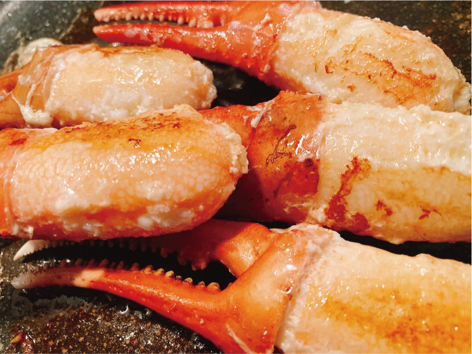 【北海道直送】生トゲズワイガニの蟹爪ポーション(1kg)冷凍