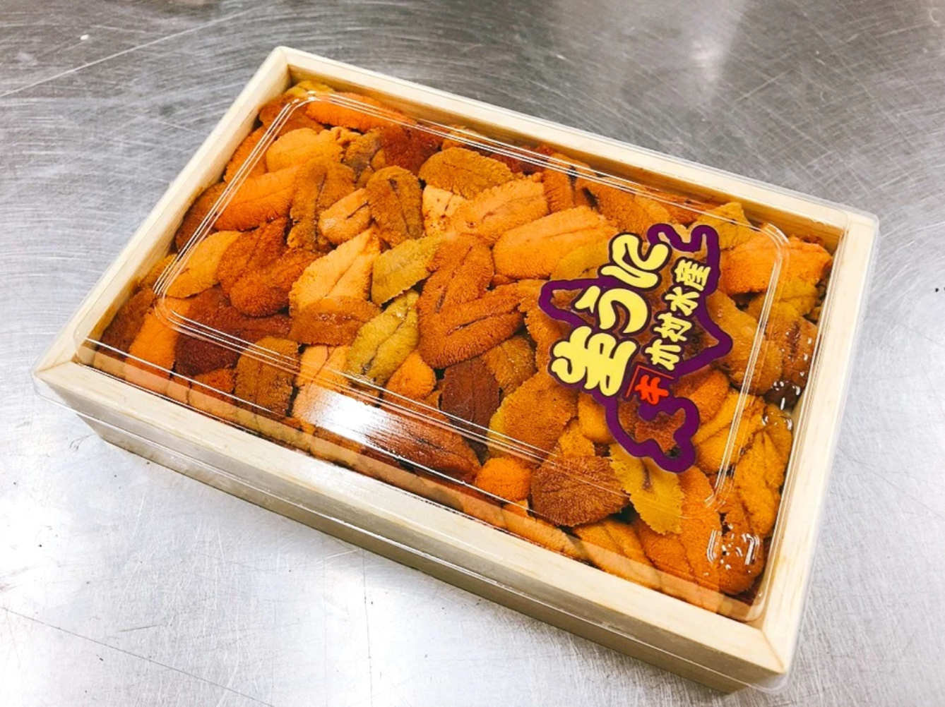 【お得！】バフンウニばら2種食べ比べセット！弁当箱・各約250g（合計500g）・冷蔵