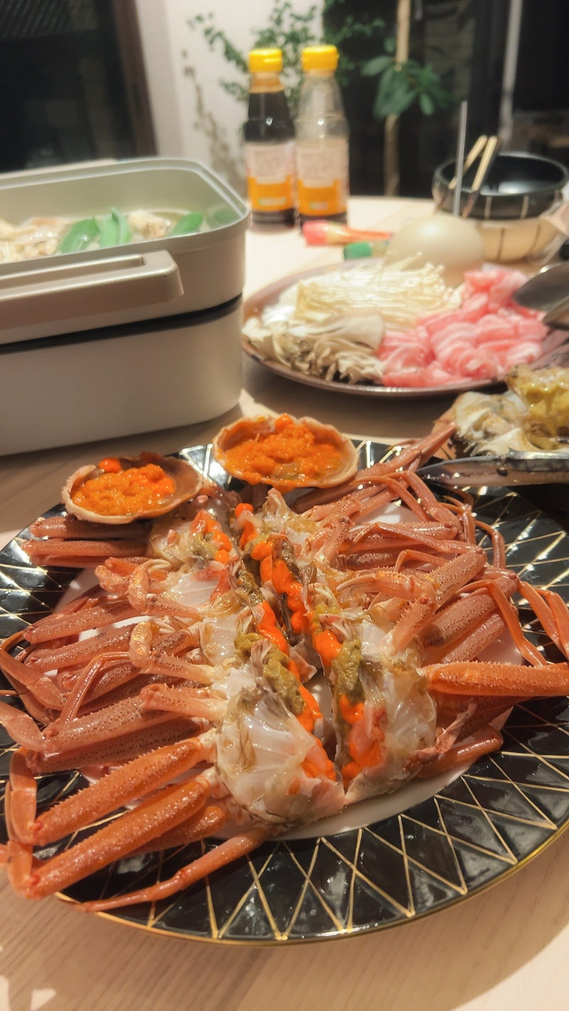 【内子が旨い！】『"活"セイコガニ（メスのオオズワイガニ）』北海道産 1杯150g前後×5杯・冷蔵