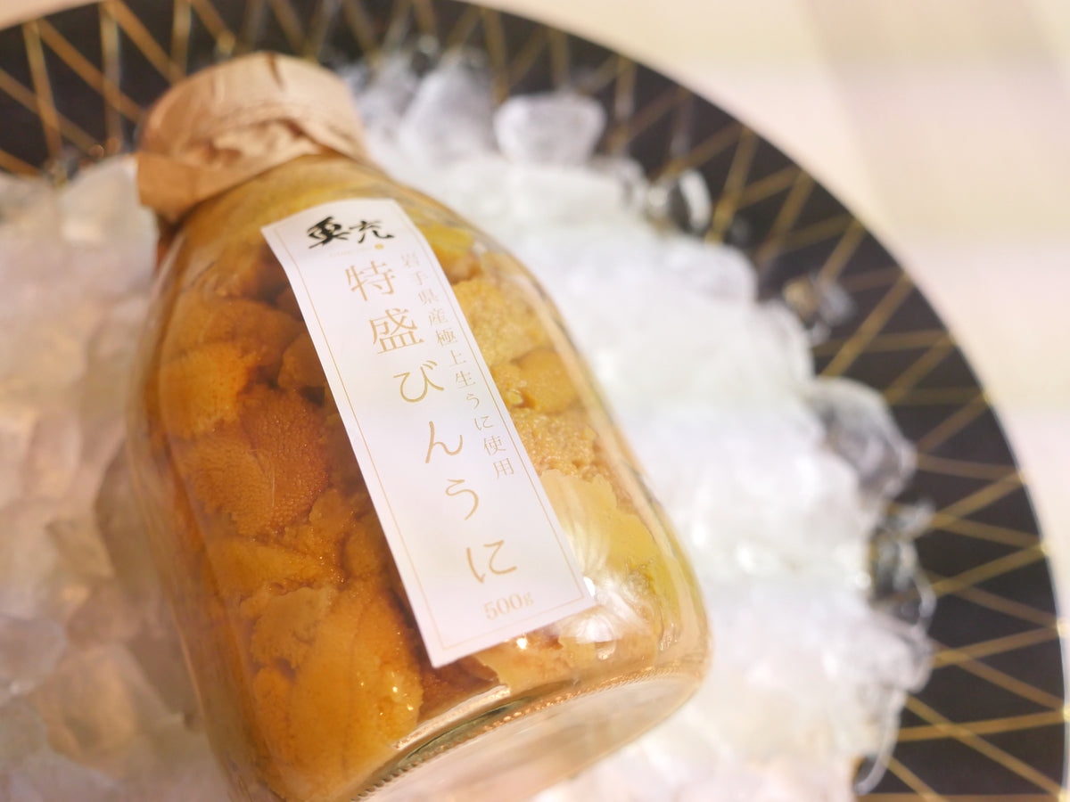 特盛瓶雲丹400g！】 ”魚充謹製”岩手県産特盛瓶詰めムラサキウニ