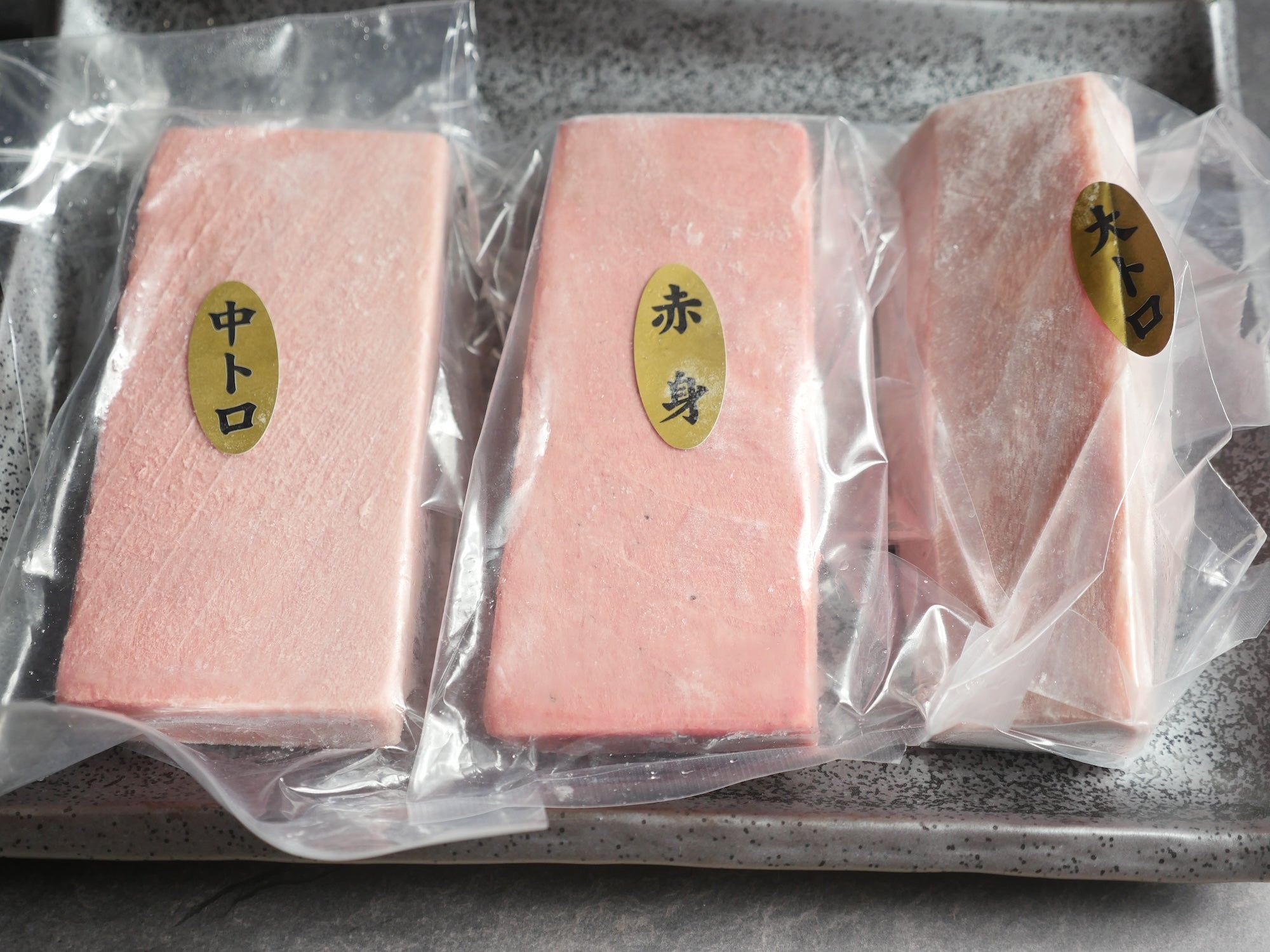 【マグロの王様】天然本鮪 赤身・中トロ・大トロセット(200g×3) 冷凍