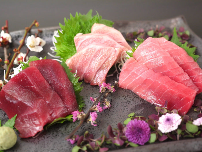 【マグロの王様】天然本鮪 赤身・中トロ・大トロセット(200g×3) 冷凍