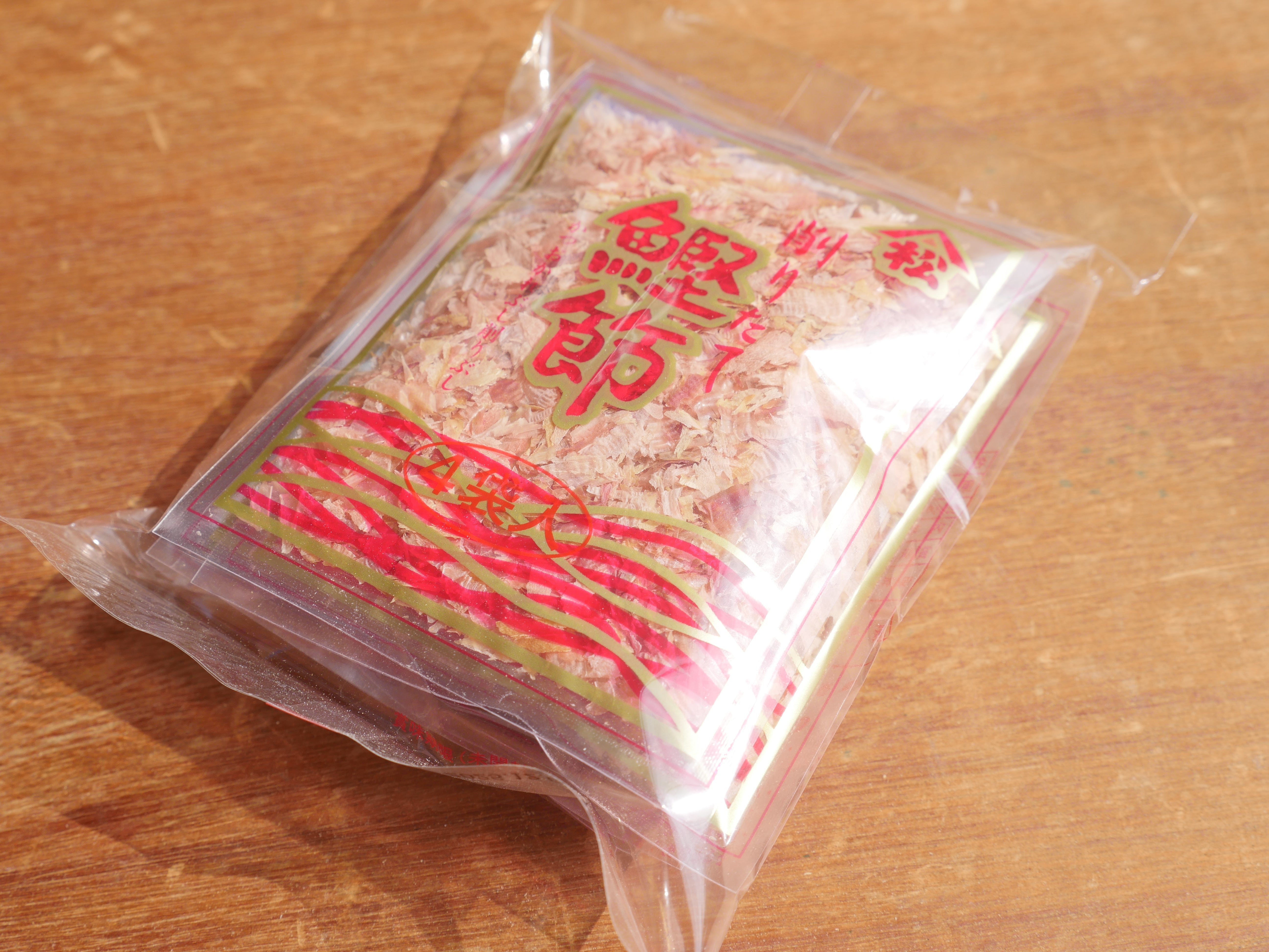 築地市場直送】築地かつおぶし松村「かつお枯本節 削りパック」100g(5g×4入