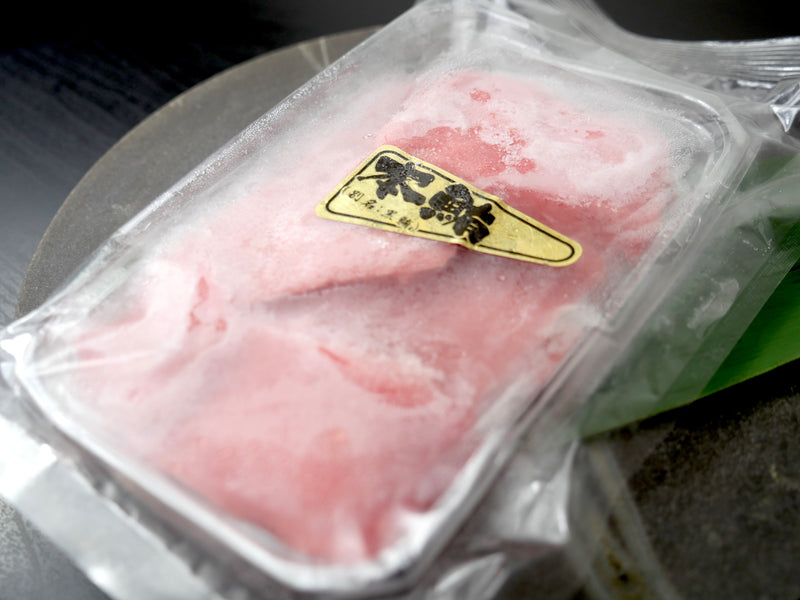 【お試し】訳あり国産本鮪切り落とし100g 豊洲市場直送・冷凍