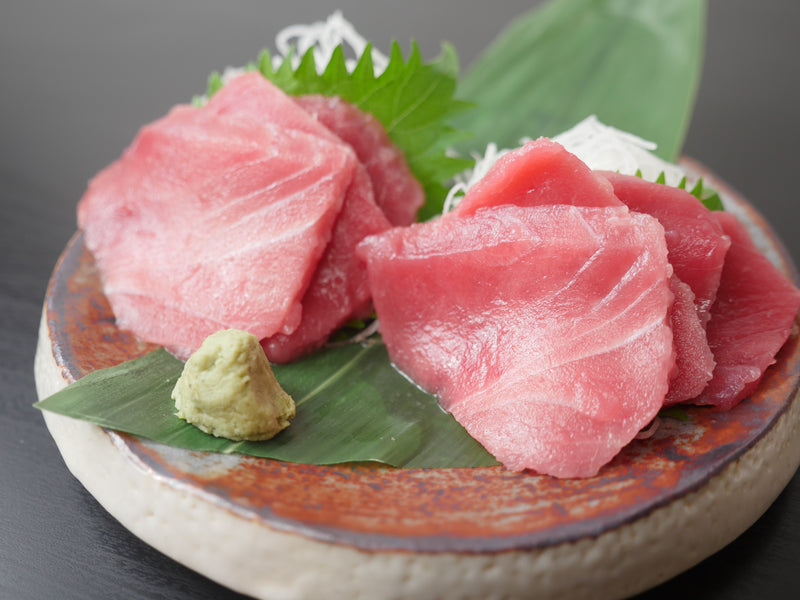 【お試し】訳あり国産本鮪切り落とし100g 豊洲市場直送・冷凍