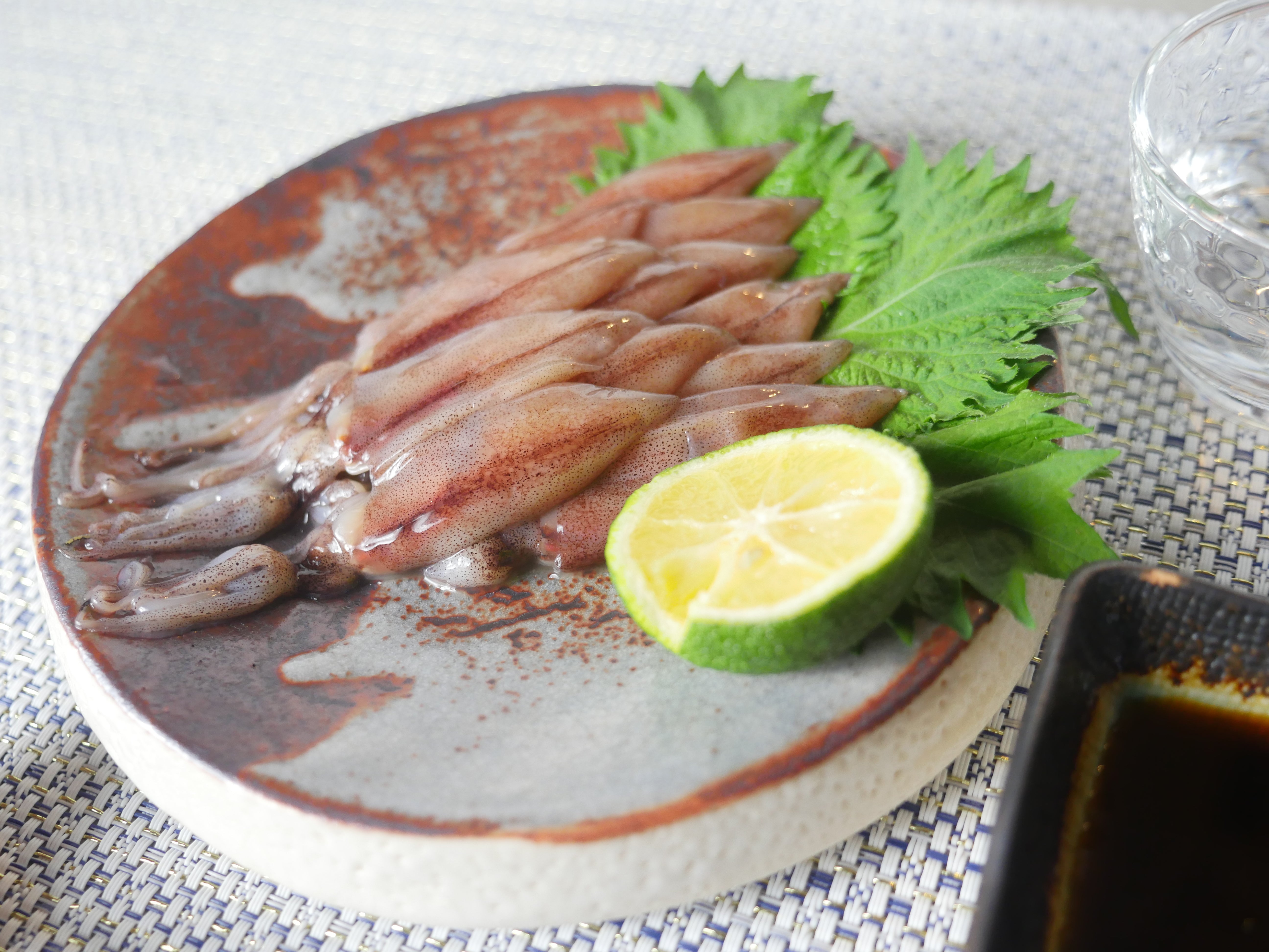 【刺身用】富山産生ホタルイカ目取り12尾×3セット（66g×3）・冷凍