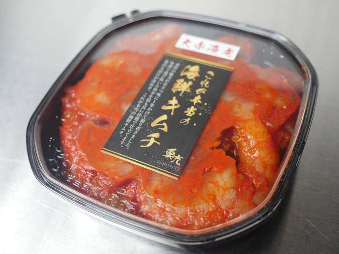【これが本当の海鮮キムチ】「手剥き大赤海老」300g・冷凍