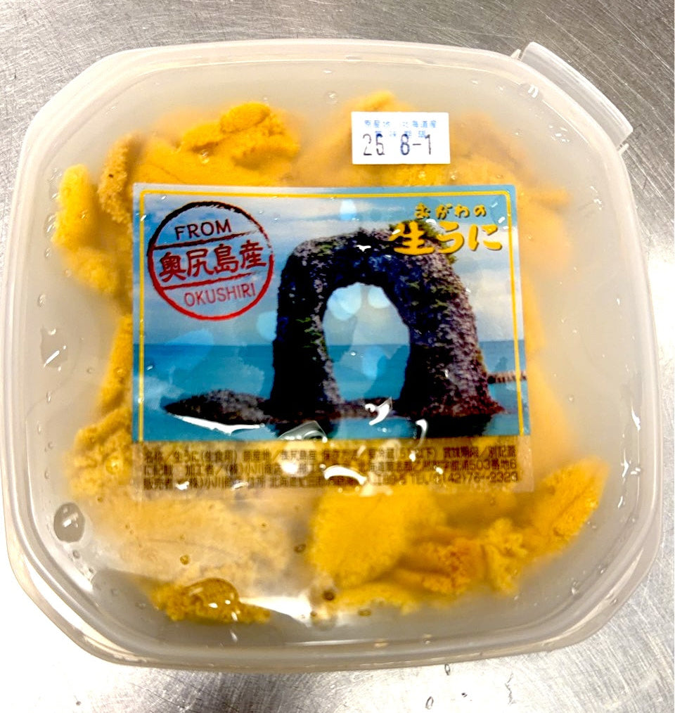 【無添加塩水うに】「ムラサキウニ」A品（約100g） 豊洲市場直送・冷蔵