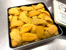 【豊洲直送】カネシンの"白缶"「キタムラサキウニ」バラA（約250g）弁当箱 ・冷蔵