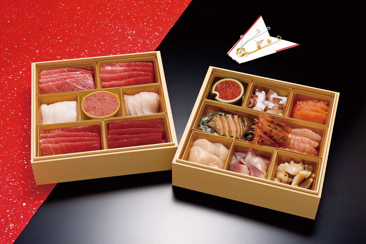 刺身重 二段セット