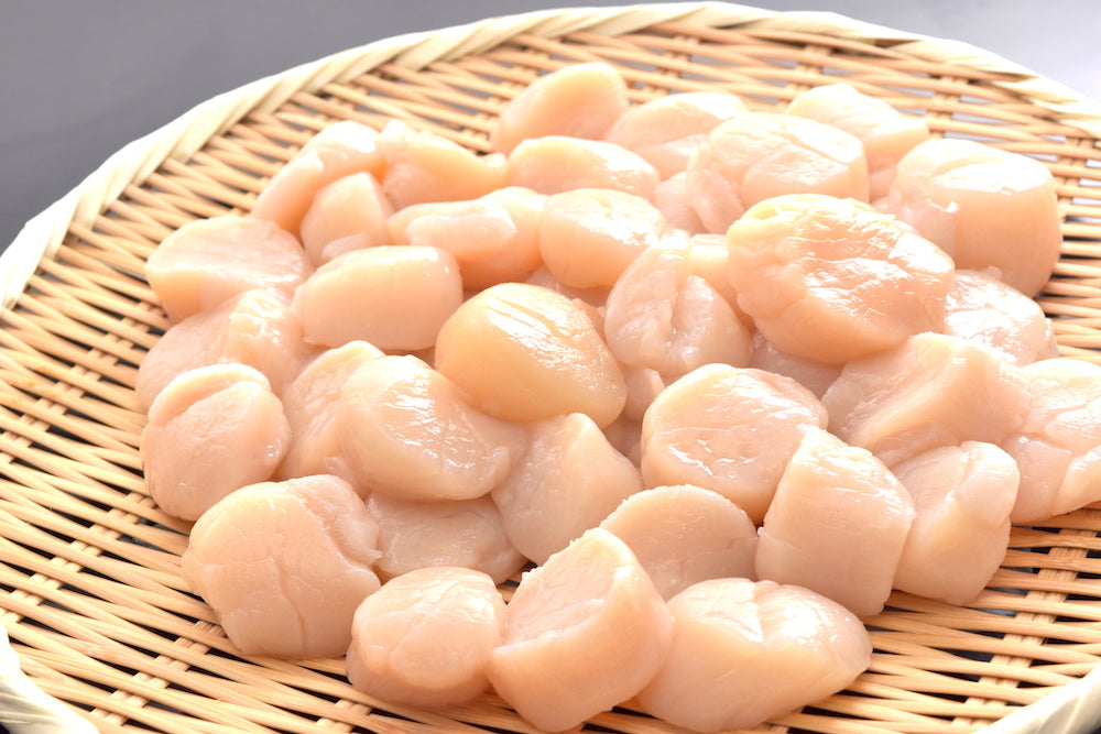 【北海道直送】北海道産「訳あり生ホタテ貝柱」（500g）