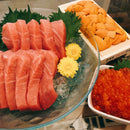 【豊洲市場直送】高級生ばふんうに×特選イクラ×生本鮪の中トロセット