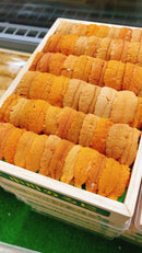 【小川のウニ】「エゾバフンウニ」並びA品（約250g） 弁当箱 豊洲市場直送・冷蔵