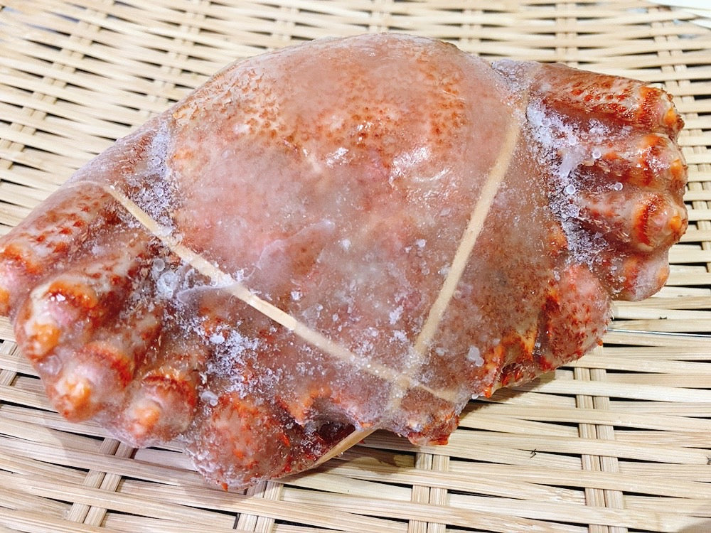 【北海道直送】太平洋産”大型”毛蟹約650gサイズ・浜茹で冷凍