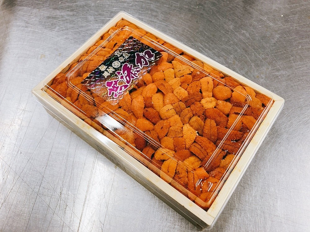 【ミョウバン不使用】無添加『エゾバフンウニ』バラ（約250g）弁当箱 ・冷蔵