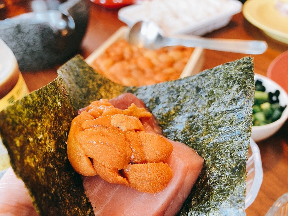 【木村のウニ】「バフンウニ」バラ（約250g） 弁当箱 豊洲市場直送・冷蔵