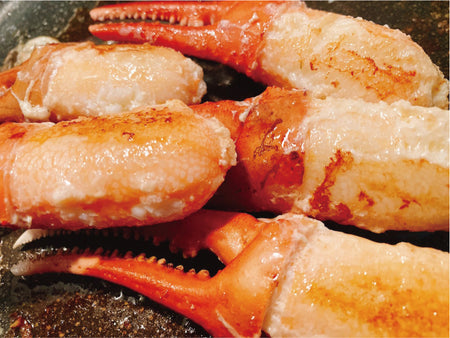 【北海道直送】生トゲズワイガニの蟹爪ポーション（1kg）冷凍