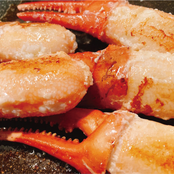 【北海道直送】生トゲズワイガニの蟹爪ポーション（1kg）冷凍